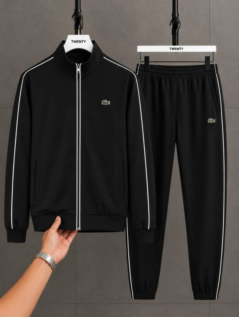 Men's Luxury Polyester cotton Track Suit
