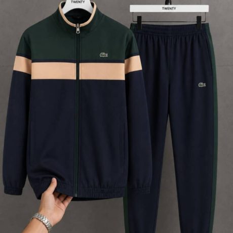 Men's Luxury Polyester cotton Track Suit
